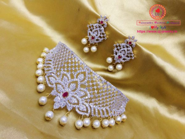 Bridal Choker Sets 001A