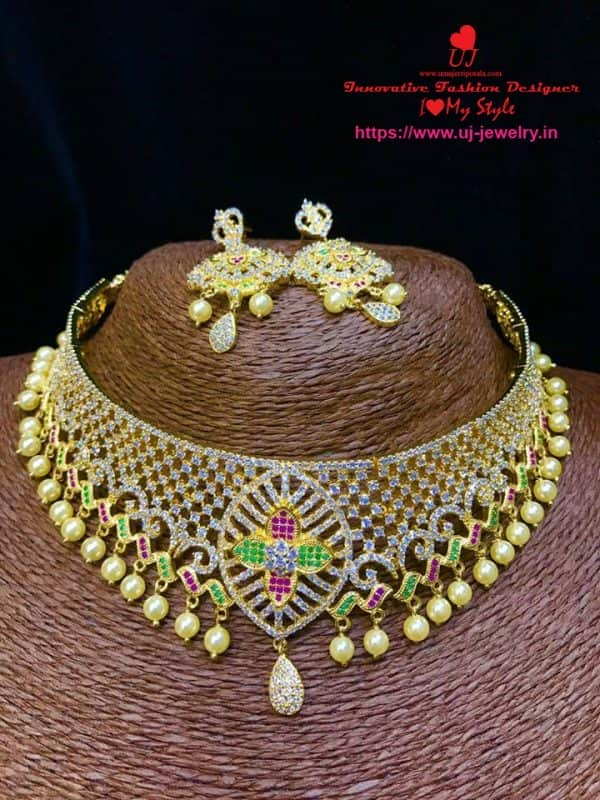 Bridal Choker Set 0104