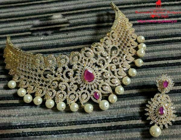 Bridal Choker ♣ Set 0107