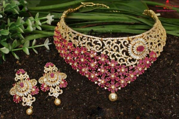 Bridal Choker ♣ Set 0109