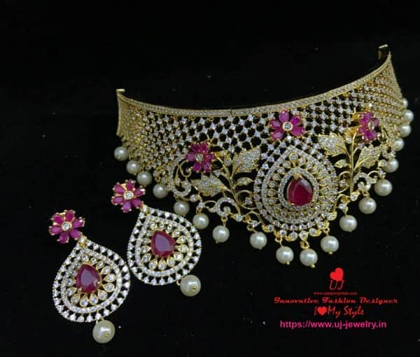 Bridal Choker ♣ Set 0136