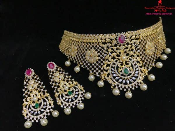 Bridal Choker ♣ Set 0143