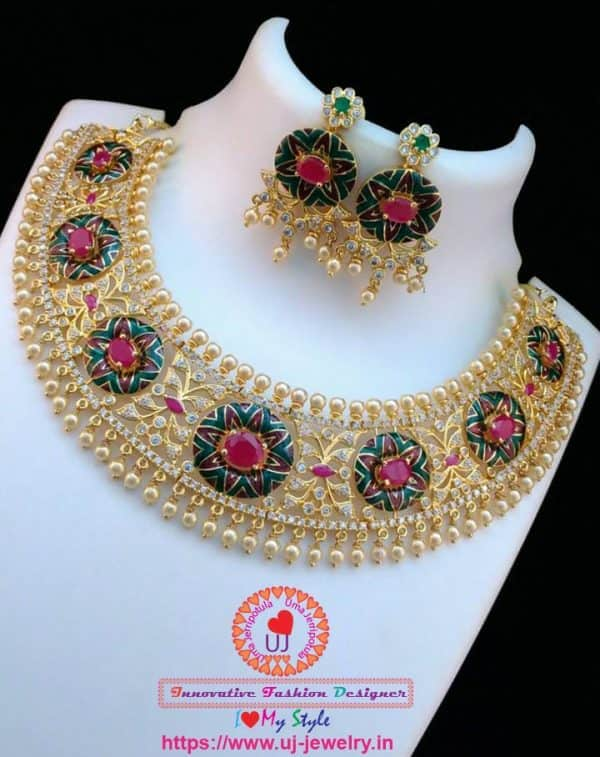 Bridal Choker ♣ Set 0197