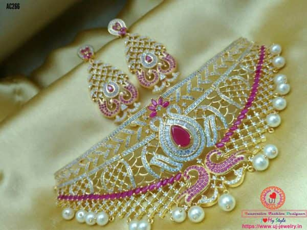 Bridal Choker Set 020