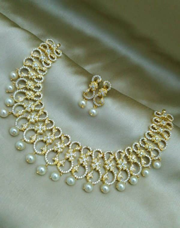 Bridal Choker Set 053