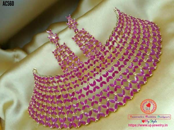 Bridal Choker Set 022