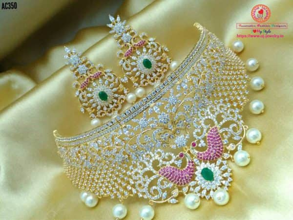 Bridal Choker Set 027