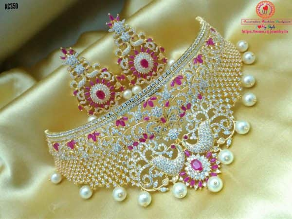 Bridal Choker Set 028