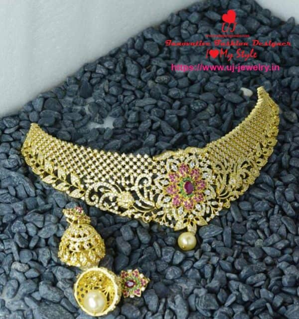 Bridal Choker Set 046