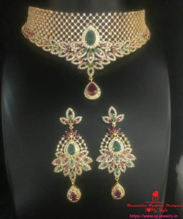 Bridal Choker Set 050