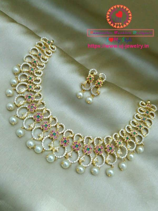 Bridal Choker Set 055