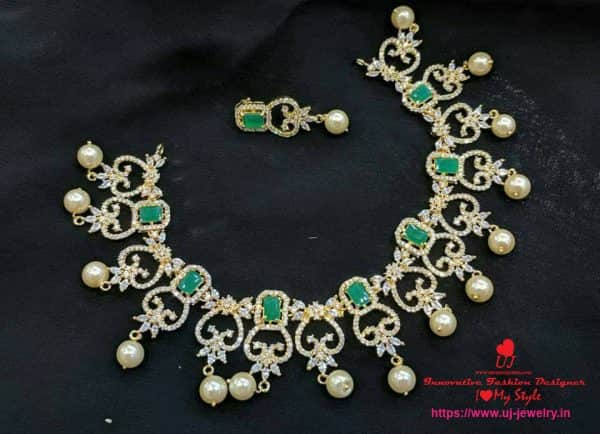 Bridal Choker Set 056