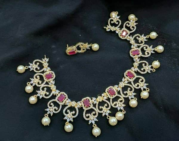 Bridal Choker Set 057