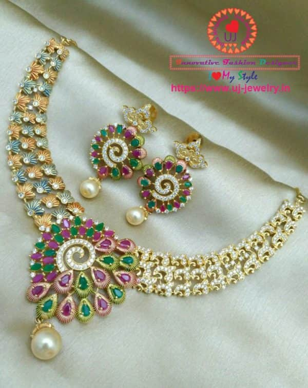 Bridal Choker Set 059