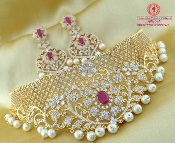 Bridal Choker Set 066