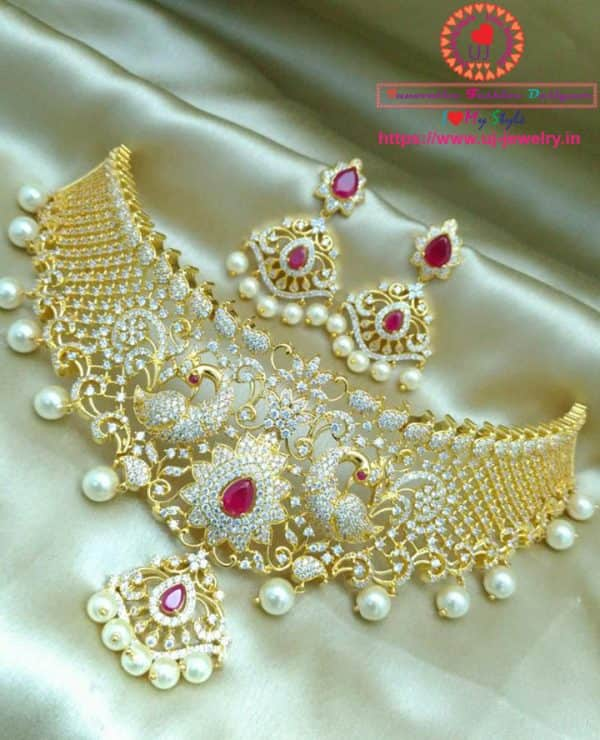 Bridal Choker Set 072