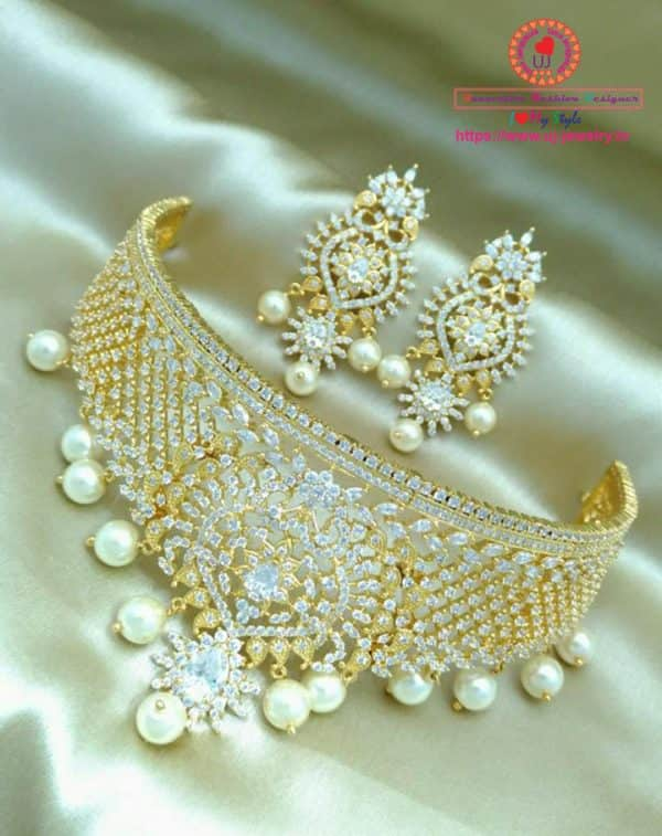 Bridal Choker Set 075