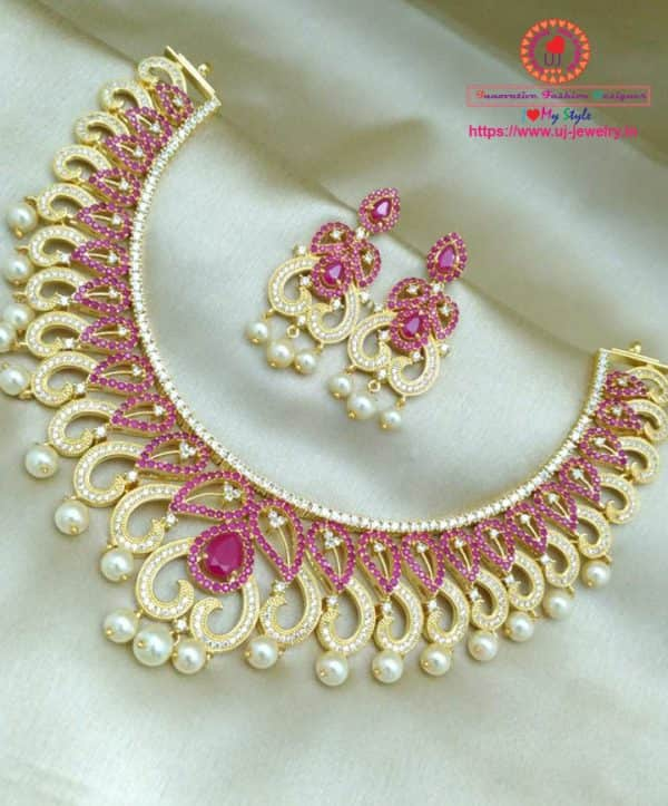 Bridal Choker Set 077