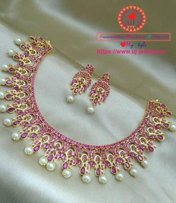 Bridal Choker Set 080