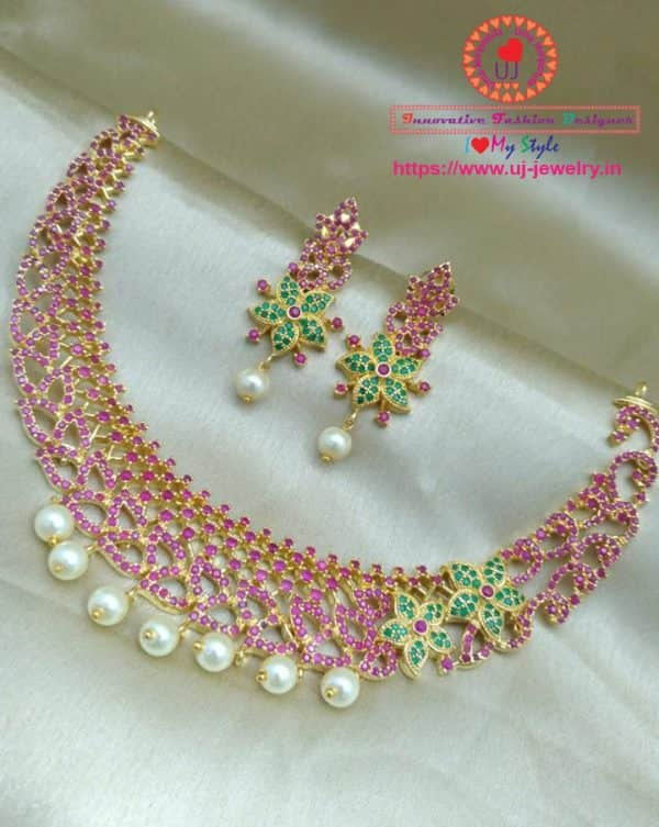 Bridal Choker Set 081