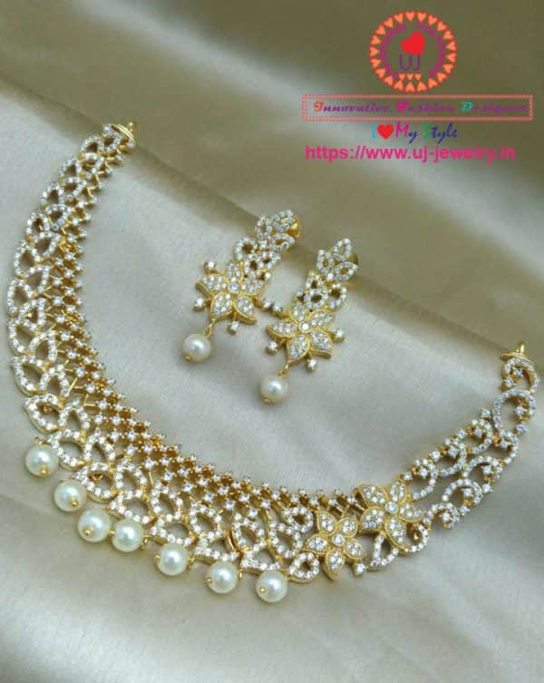 Bridal Choker Set 084