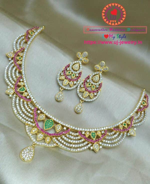 Bridal Choker Set 085