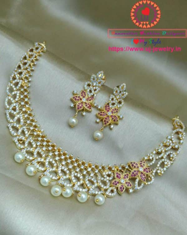 Bridal Choker Set 088