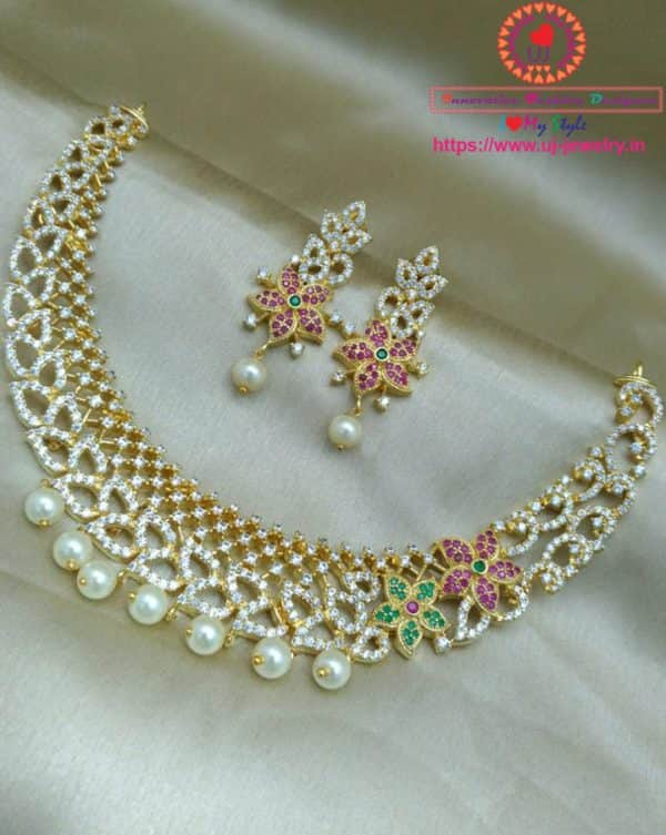 Bridal Choker Set 089