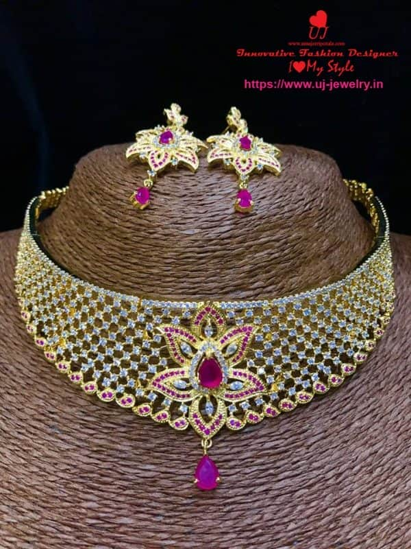 Bridal Choker Set 094