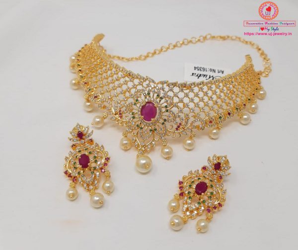 Bridal Choker ♣ Set 228