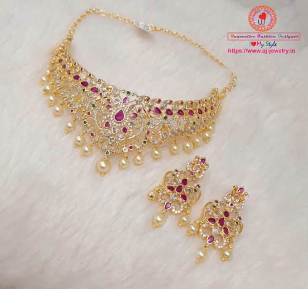 Gold Imitation Choker ♥ 091