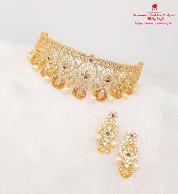 Bridal Choker Set 337