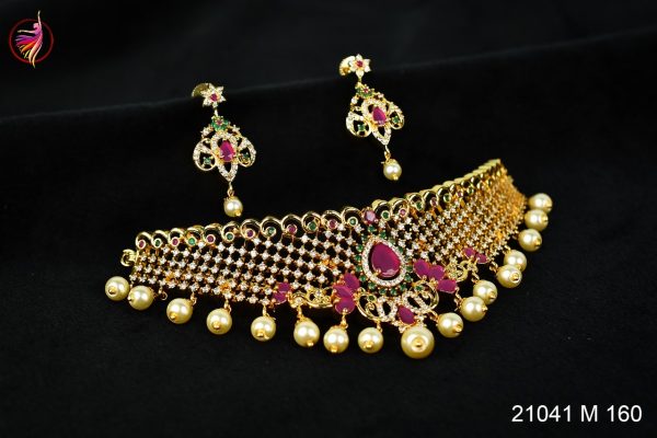 Bridal Choker Set 341