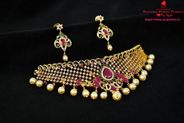 Bridal Choker Set 323