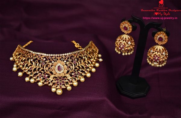 Bridal Choker Set 360