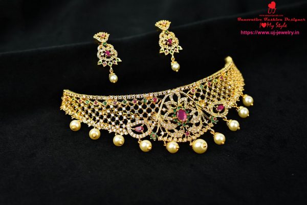 Bridal Choker Set 334