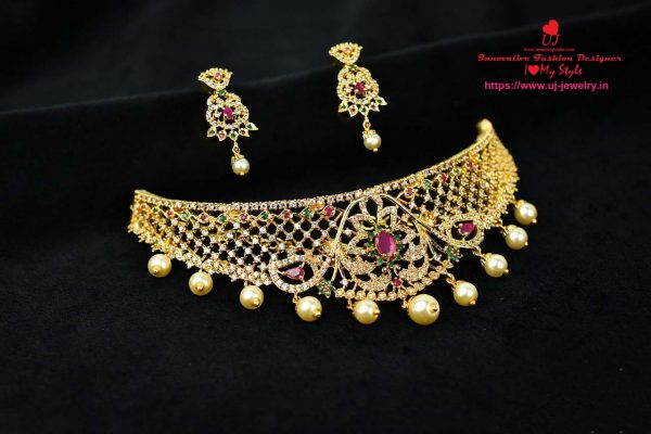 Bridal Choker Set 374