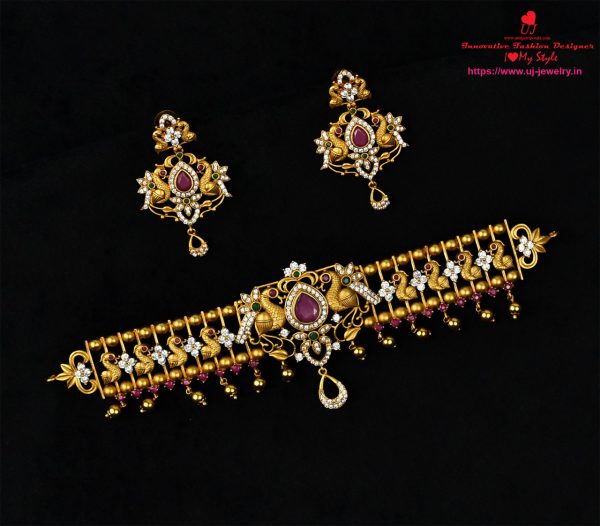 Bridal Choker Set 377