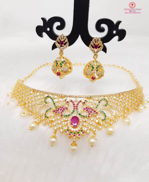 Bridal Choker Set 386