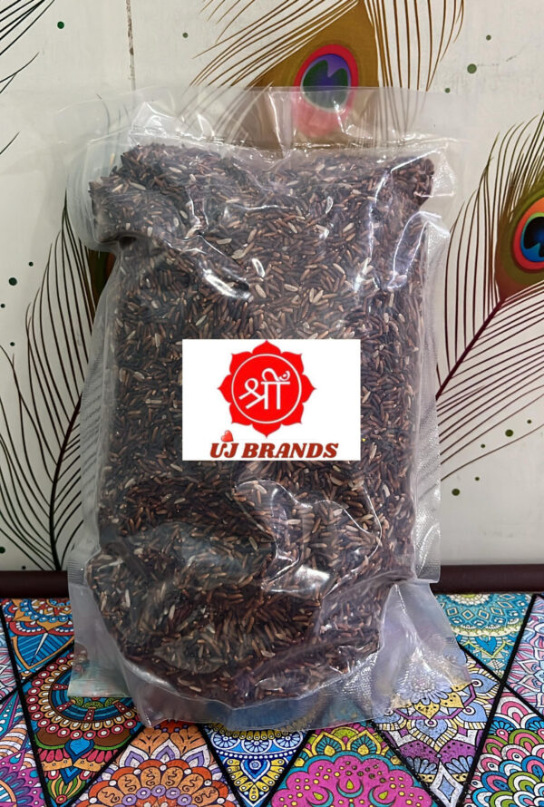 Organic black rice
